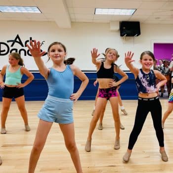kids in dance costume